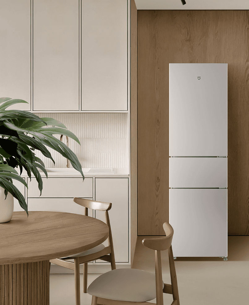 Mi Refrigerator 3-Door 215L Platinum Silver - Хөргөгч 3 хаалгатай мөнгөлөг 215Л - 3