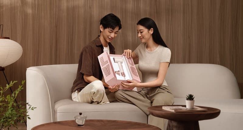 Ми Өндөр Хурдны Усны Ион Үс Хатаагч - Бэлгийн хайрцагтай - 4