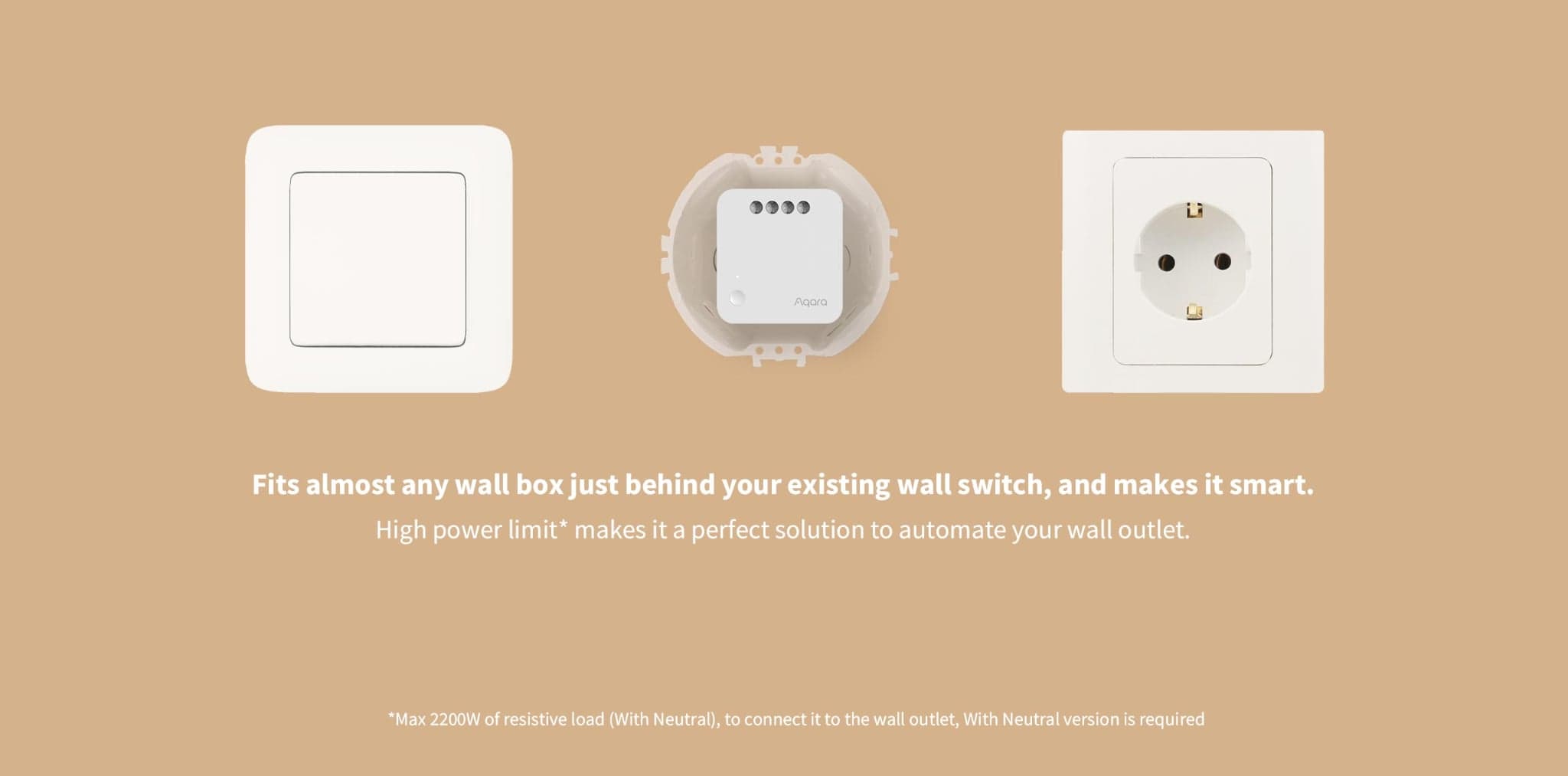 Aqara Single Switch Module T1 (With Neutral) - 6