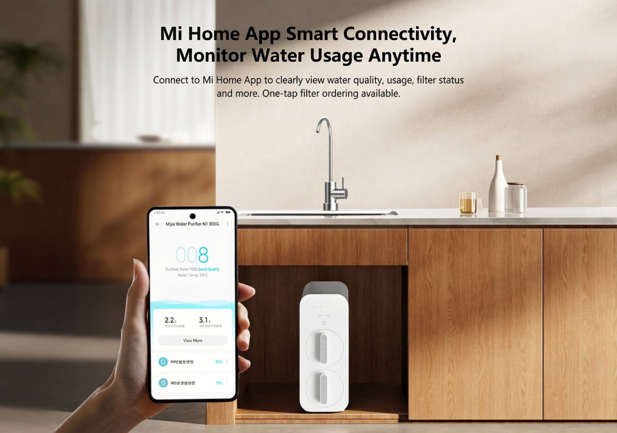 Xiaomi Water Purifier S1 + Pre-filter Set - Ус цэвэршүүлэгч сэт - 5